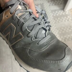 New Balance Gray and Tan Women's Sneakers
